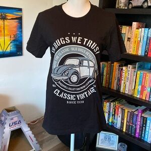 VW Volkswagen In Bugs We Trust tshirt S/M